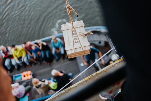 Hafenrundfahrt im Husumer Binnenhafen mit der Möwe Willi