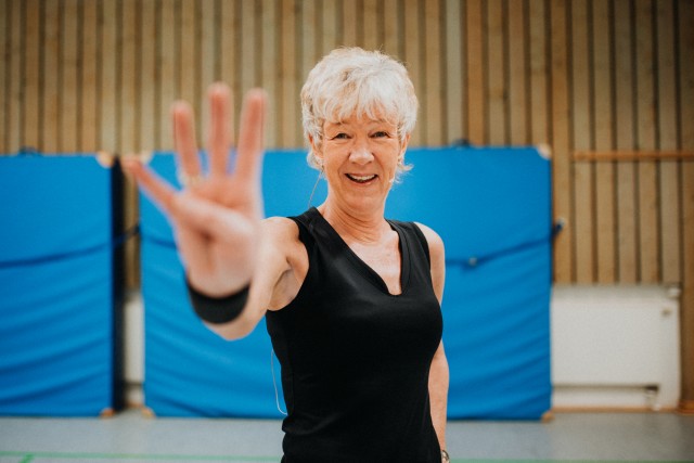 Fitness und Step-Aerobic im TSV Mildstedt mit Sonja Hansen